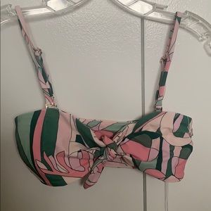Show Me Your MuMu Oahu Tie Bralette Swimsuit Top